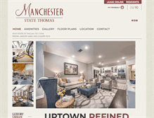 Tablet Screenshot of manchesterstatethomas.com